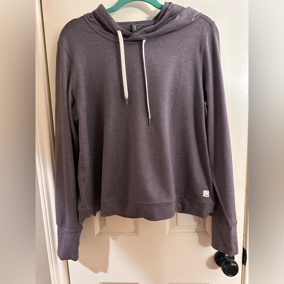 Vuori - Dusty Lavender Hoodie Top - Picture 1 of 5